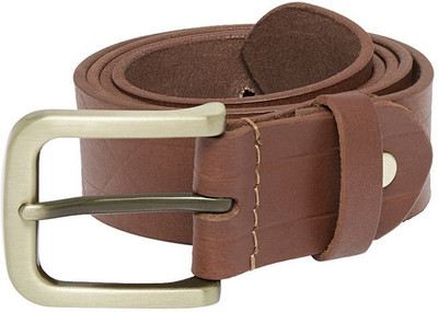 

Parx Men Brown Genuine Leather Belt