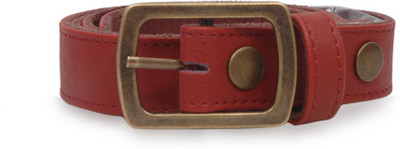 

Baggit Women Casual Red Synthetic Belt