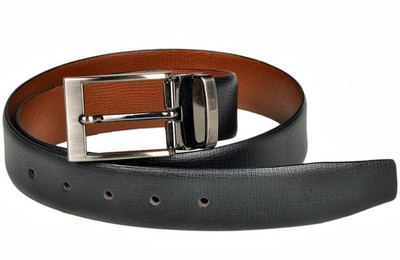 

Newhide Men Formal Black, Brown Genuine Leather Reversible Belt
