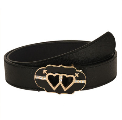 

Tiekart Women Casual Black Metal Belt
