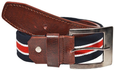 

Elligator Men Casual, Party Multicolor Artificial Leather, Fabric Belt
