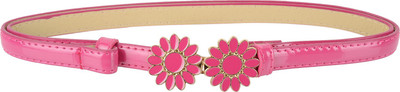 

Sri Girls Pink Artificial Leather Belt