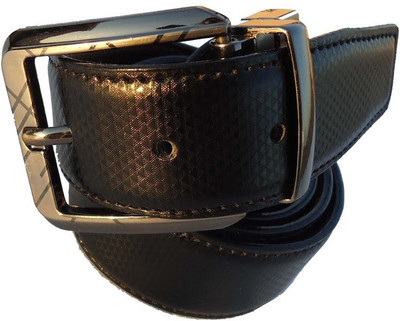 

B.S.Chadha Group Men Formal Black Artificial Leather Reversible Belt