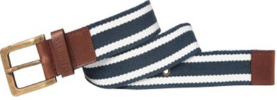 

Pepe Jeans Men Fabric, Genuine Leather Belt, Navy