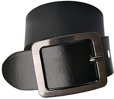 

WSD Men Formal Black Artificial Leather Belt