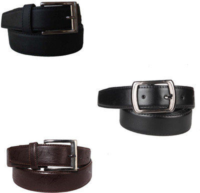 

Lenin Men Casual Brown Genuine Leather Belt