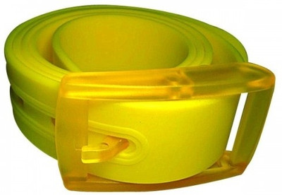 

NeedyBee Boys Casual Yellow Artificial Leather Belt