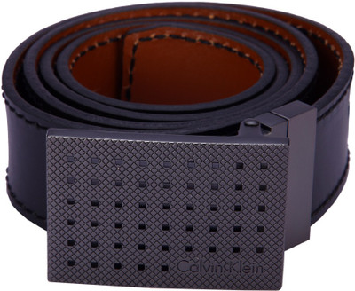 

Calvin Klein Men Casual Black Genuine Leather Belt