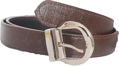 

Aam Shopping Men Casual Brown Genuine Leather Belt