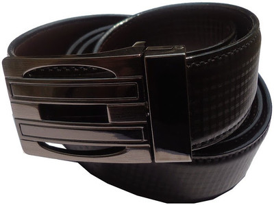

B.S.Chadha Group Men Formal Black Synthetic Reversible Belt