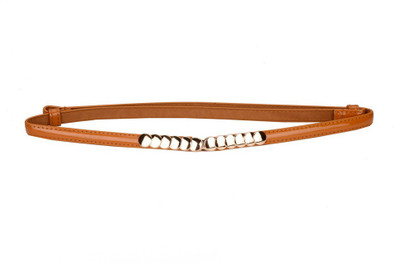 

Tiekart Women Casual Brown Synthetic Belt