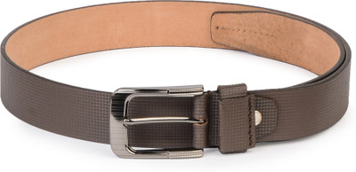 

Buckle Up Men Brown Genuine Leather Belt