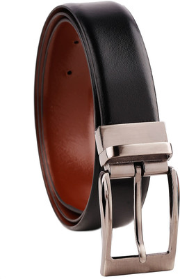 

BW Men Casual Black, Brown Genuine Leather Reversible Belt