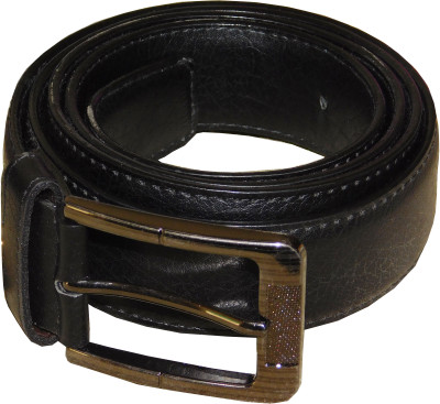 

JTM Trading Men Black Genuine Leather Belt