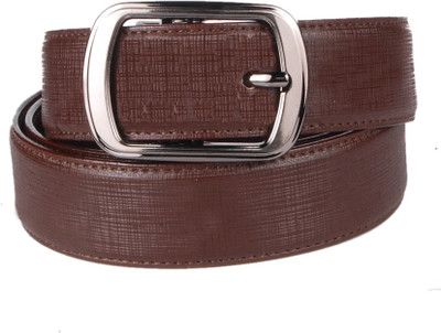 

Lenin Men Formal Brown Genuine Leather Belt