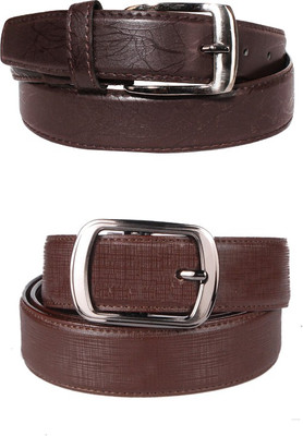 

Lenin Men Casual Brown Genuine Leather Belt