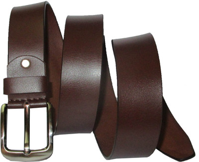 

eXcorio Men Casual Brown Genuine Leather Belt