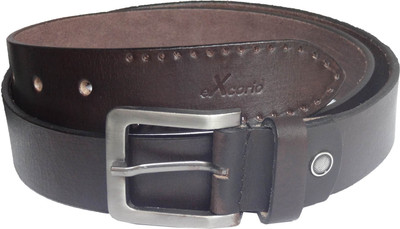 

eXcorio Men Casual Brown Genuine Leather Belt