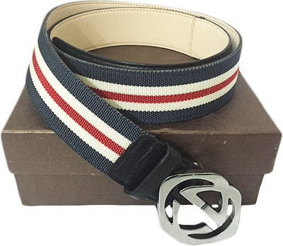 

Zaira Diamond Men Blue, Red Genuine Leather Belt