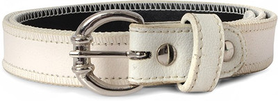 

Baggit Women Casual White Synthetic Belt