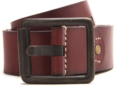 

WAC Men Brown Belt, Dark tan