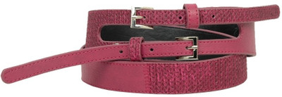 

Baggit Women Casual Pink Artificial Leather Belt