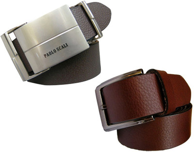 

Winsome Deal Men Formal, Casual Brown, Maroon Genuine Leather Belt