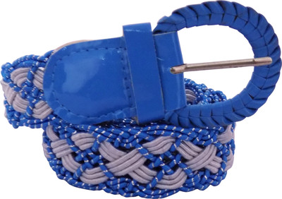 

Rege Girls Casual Multicolor Belt, Blue