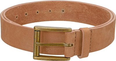 

Phive Rivers Men Casual Beige Genuine Leather Belt