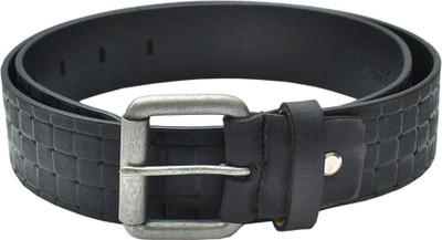 

Pacific Gold Men Casual Black Genuine Leather Belt