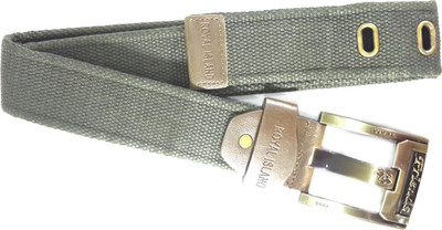 

Sasta Vasta Boys Casual Green Canvas Belt, Green-belt