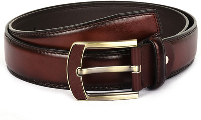 

Buckle Up Men Formal Brown Artificial Leather Belt