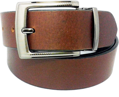 

Sanshul Men Brown Genuine Leather Belt