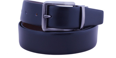 

Osaiz Men Formal, Evening, Party Black, Brown Genuine Leather, Metal Reversible Belt, Black-01
