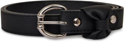 

Baggit Women Casual Black Synthetic Belt