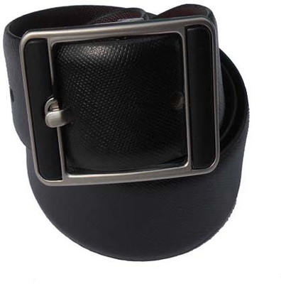 

M&Ms Men Formal Black Genuine Leather Reversible Belt