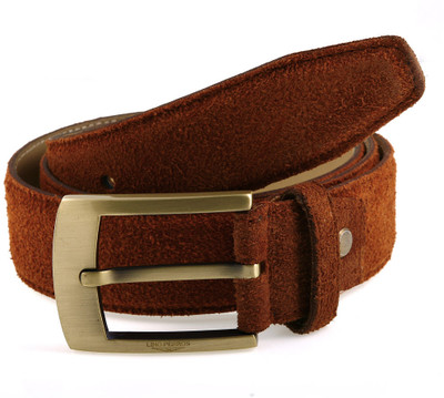 

Lino Perros Men Formal Khaki Artificial Leather Belt