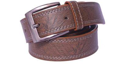 OODI Men Brown Artificial Leather Belt