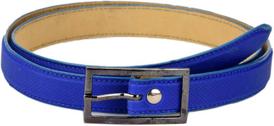 Tiekart Women Casual Blue Metal Belt