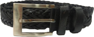 

Bcoz Men Casual Black Genuine Leather Belt