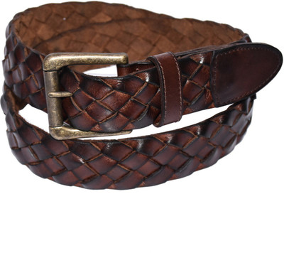 

Pellezzari Boys Casual Tan Genuine Leather Belt