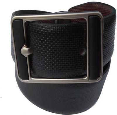 

M&Ms Men Formal Black Genuine Leather Reversible Belt