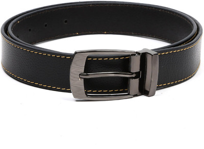 

WildHorn Men Casual Black Genuine Leather Belt