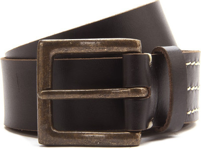 WAC Men Brown Belt, Dark brown