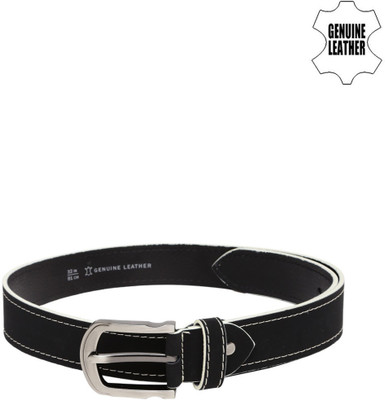 

Roadster Men Black Genuine Leather Belt