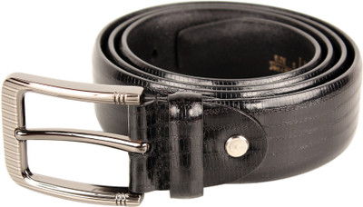 Lino Perros Men Formal Black Synthetic Belt
