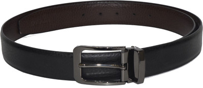 

Woodland Men Black Genuine Leather Belt