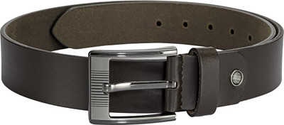 

TKWD Leathers Men Casual Brown Genuine Leather Belt