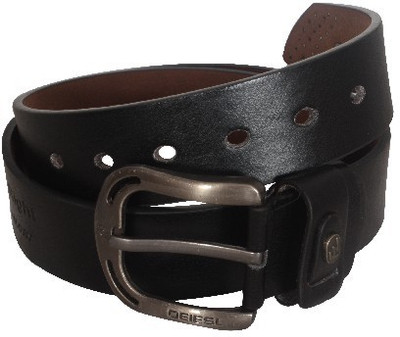 

Aam Shopping Men Casual Black Artificial Leather Belt