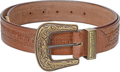 

Phive Rivers Women Casual Brown Genuine Leather Belt